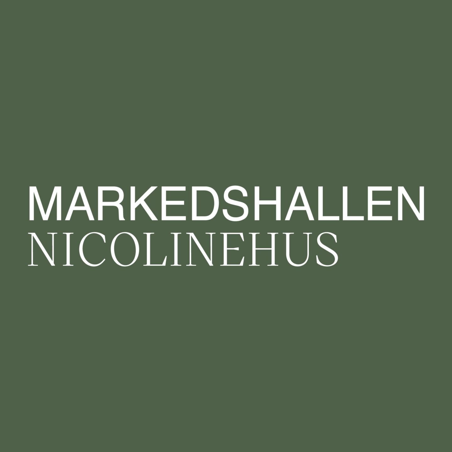 Logo Markedshallen Nicolinehus